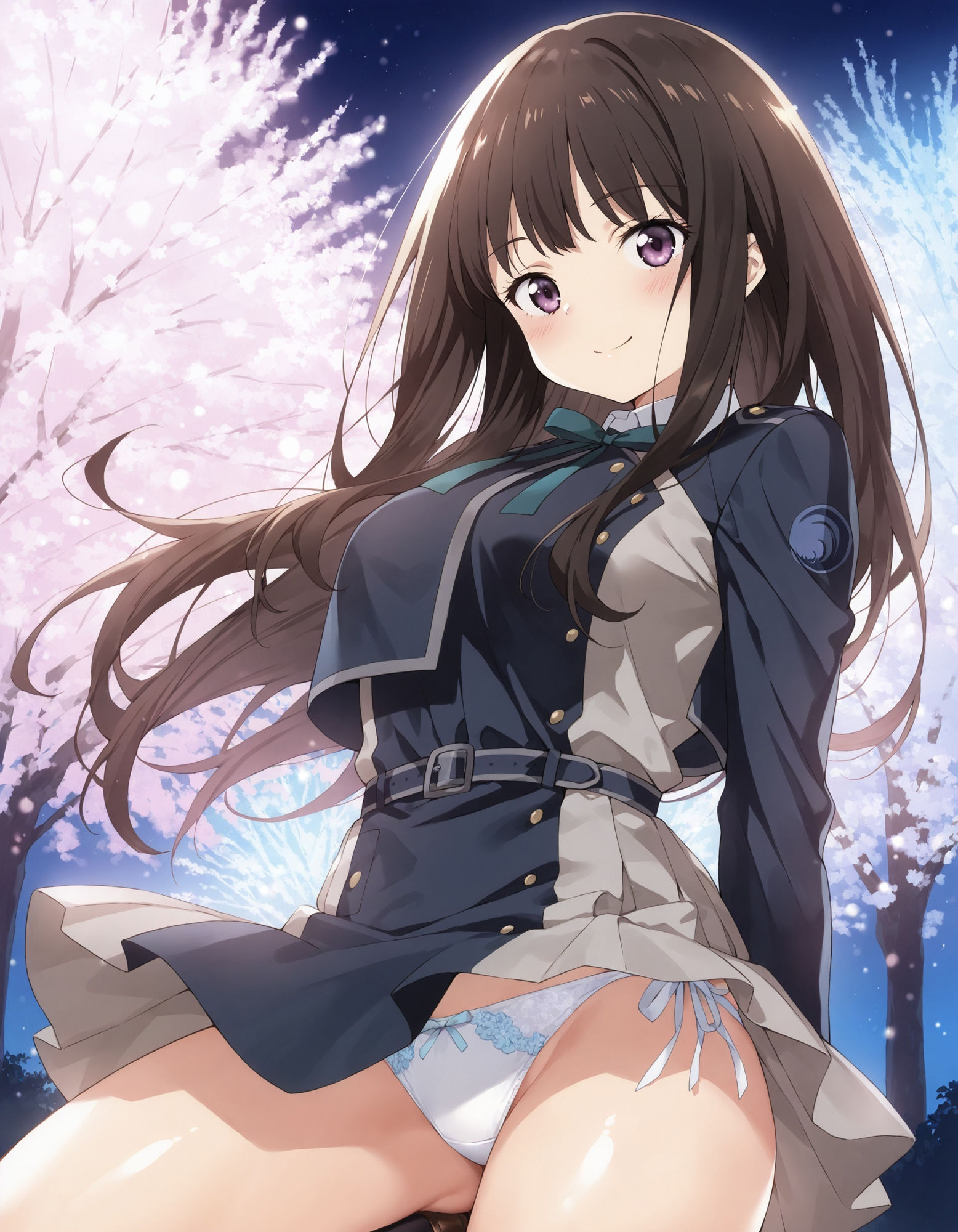 井ノ〇たきなのパンチラ〜リ〇リス服編〜 - サンプル画像 6