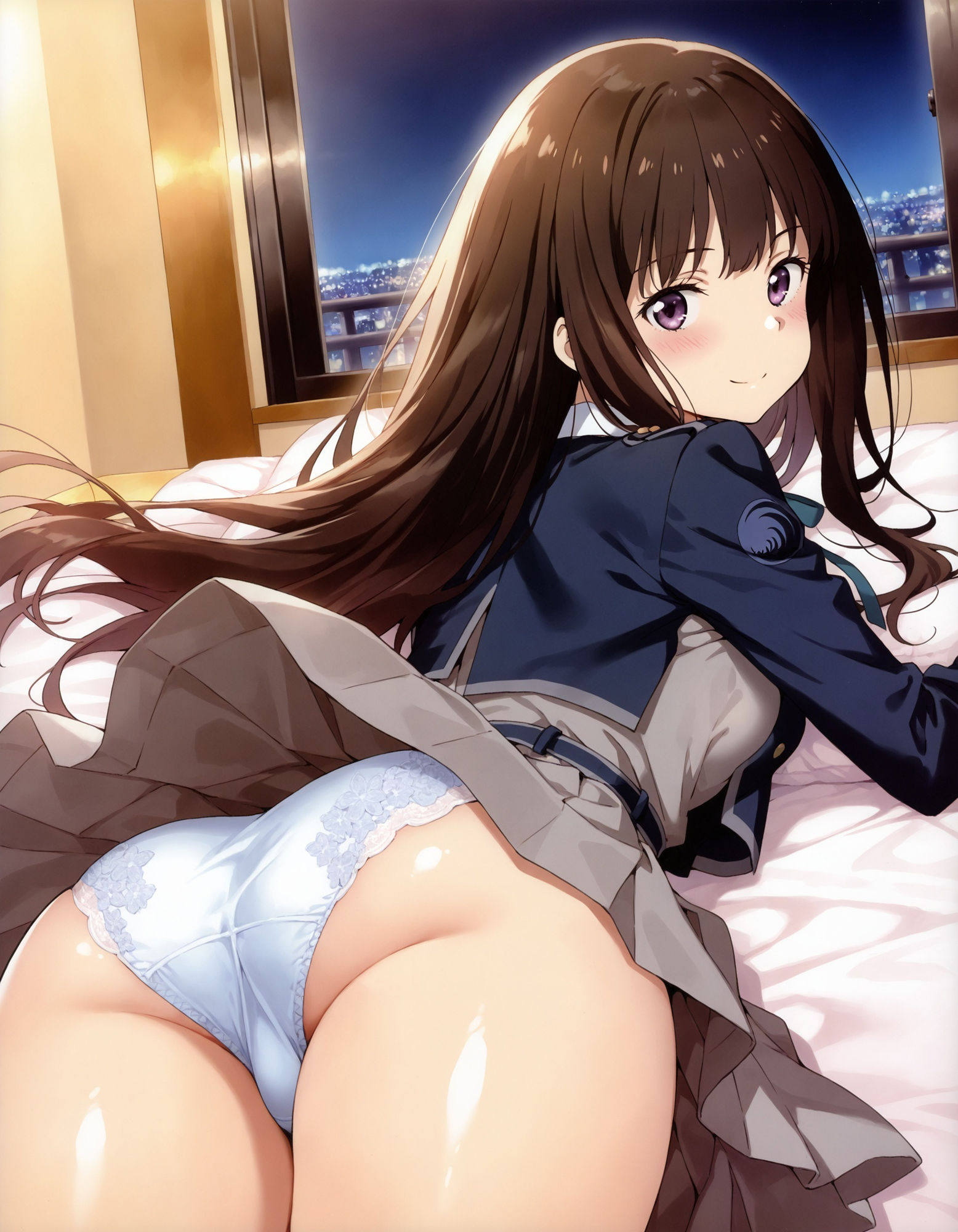 井ノ〇たきなのパンチラ〜リ〇リス服編〜 - サンプル画像 8