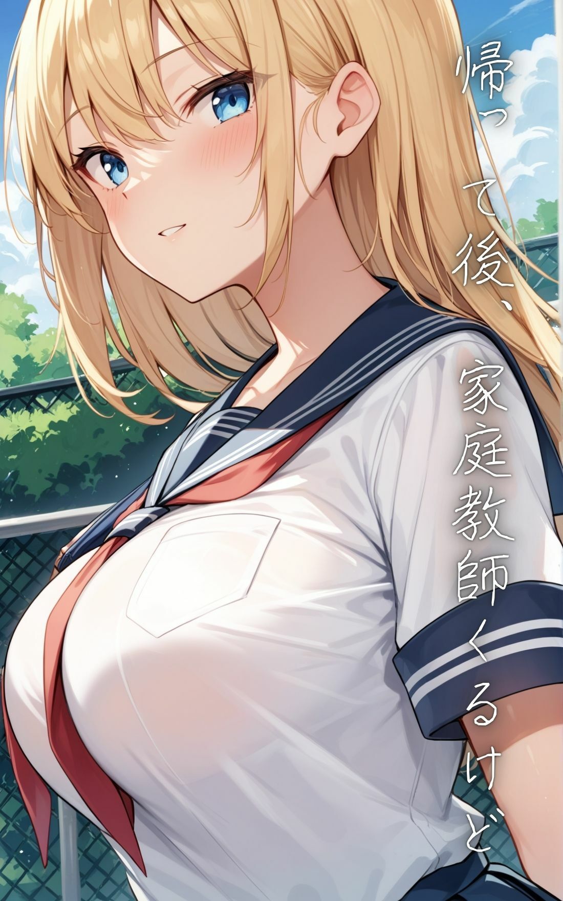 オナニー好きなデカ尻女子校生  〜家庭教師にオナニーを見られた後〜 - サンプル画像 1