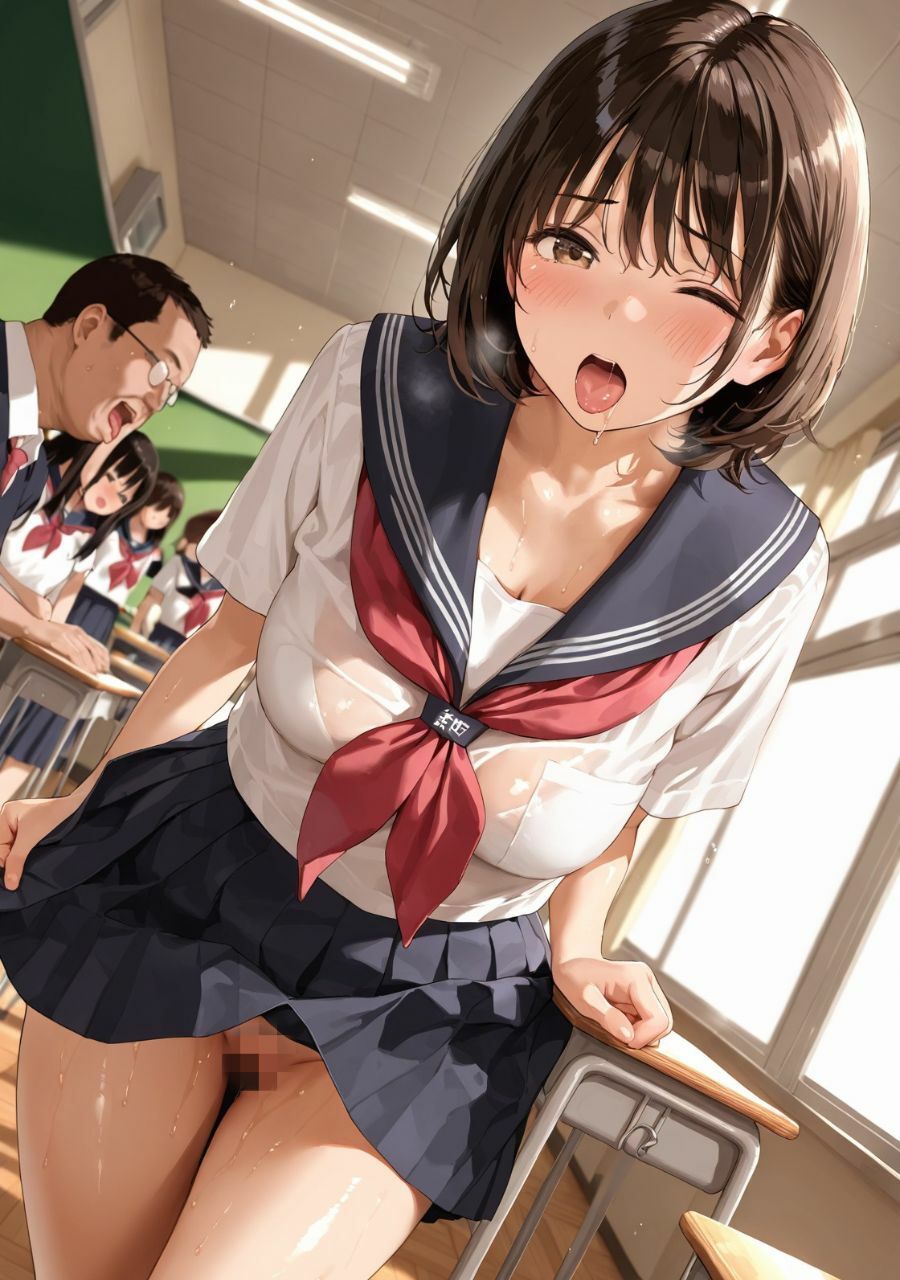 聖ヤリマン女学園  日常編 - サンプル画像 1