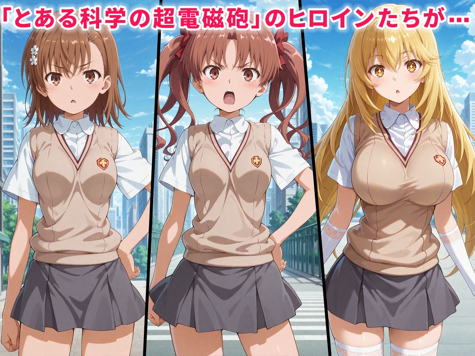 催●支配された学園都市〜全員寝取られ・孕ませ〜 - サンプル画像 1