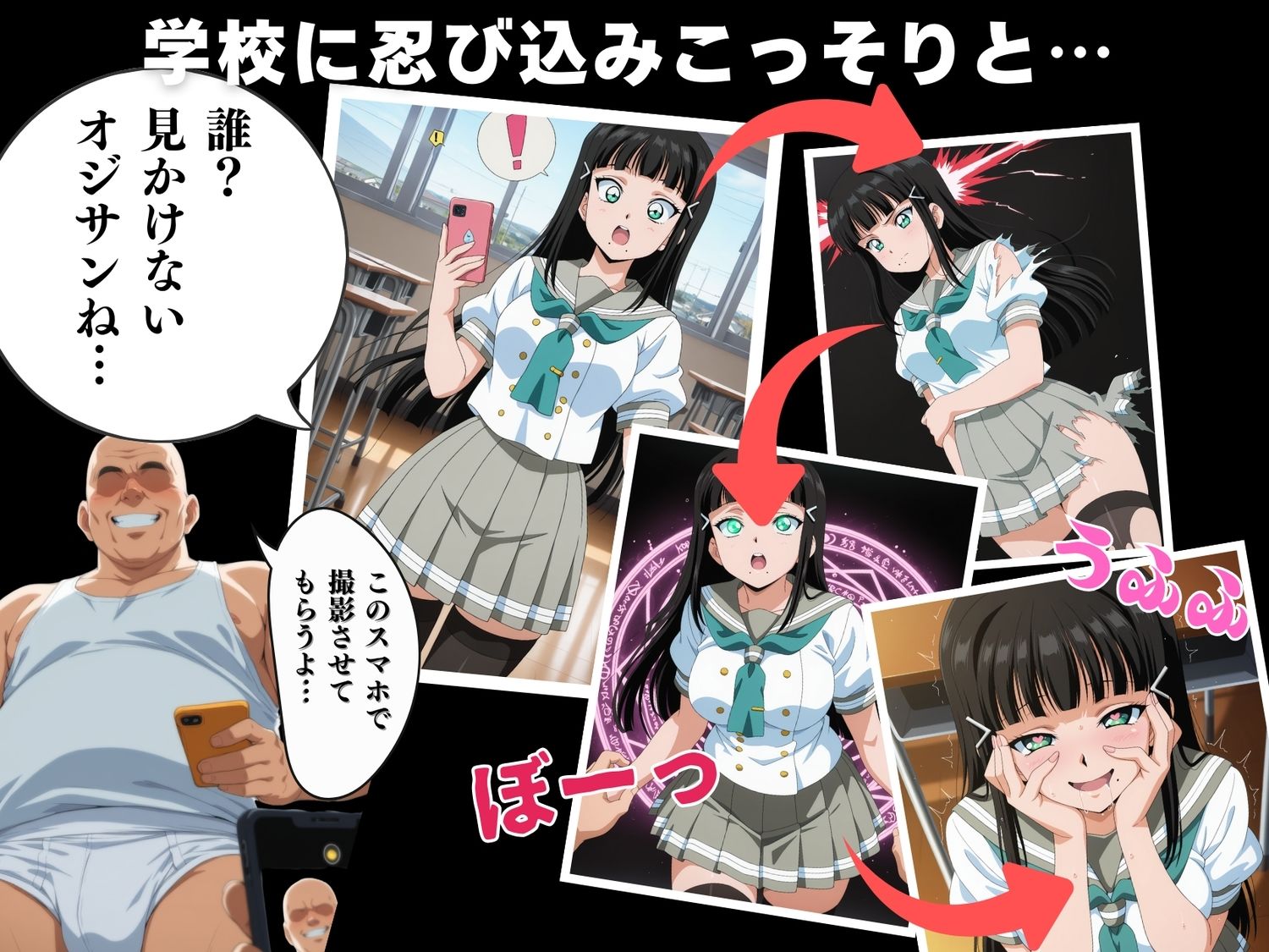 【寝取られ】ラブラ◯ブ！  黒澤 ダ◯ヤ - サンプル画像 2