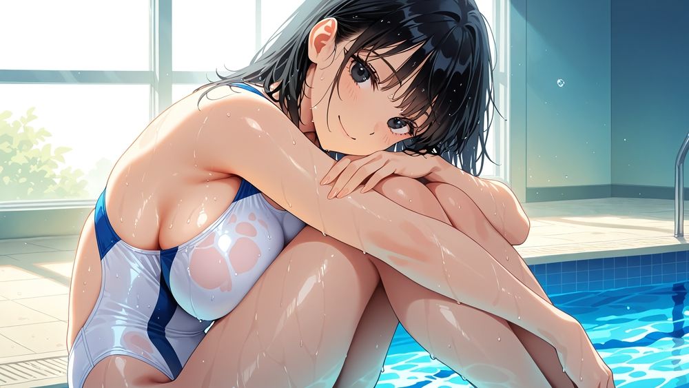 美少女水泳選手が新人コーチと中出し個人レッスン【4K】 - サンプル画像 7