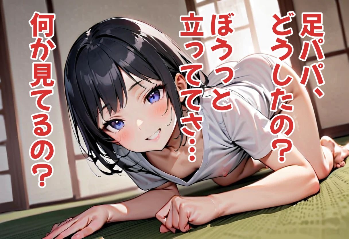 足パパがイク！  百人一首編 - サンプル画像 4