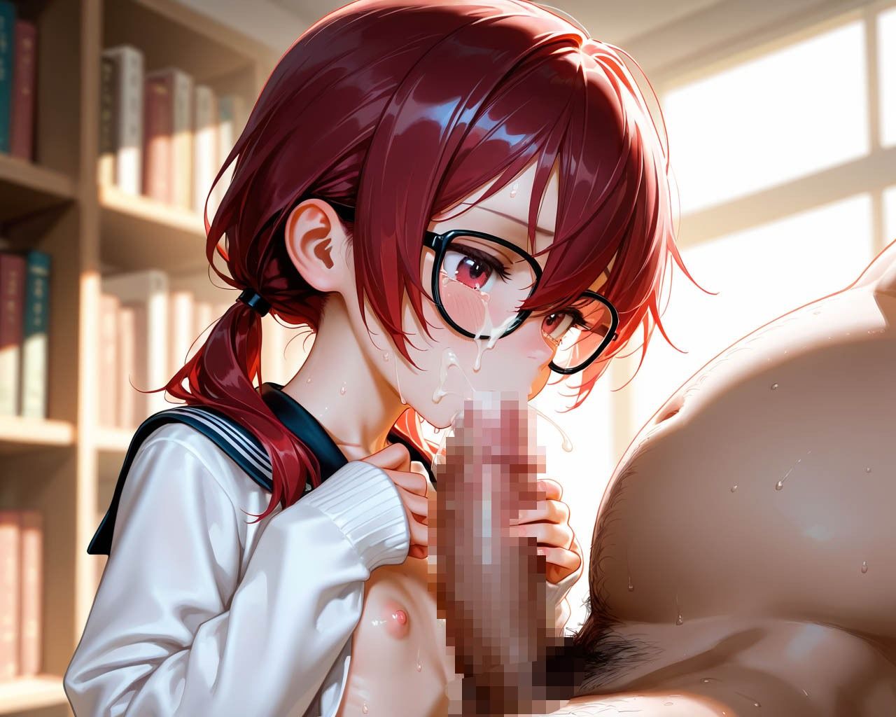 お隣の文学少女は今日も発情中 - サンプル画像 9