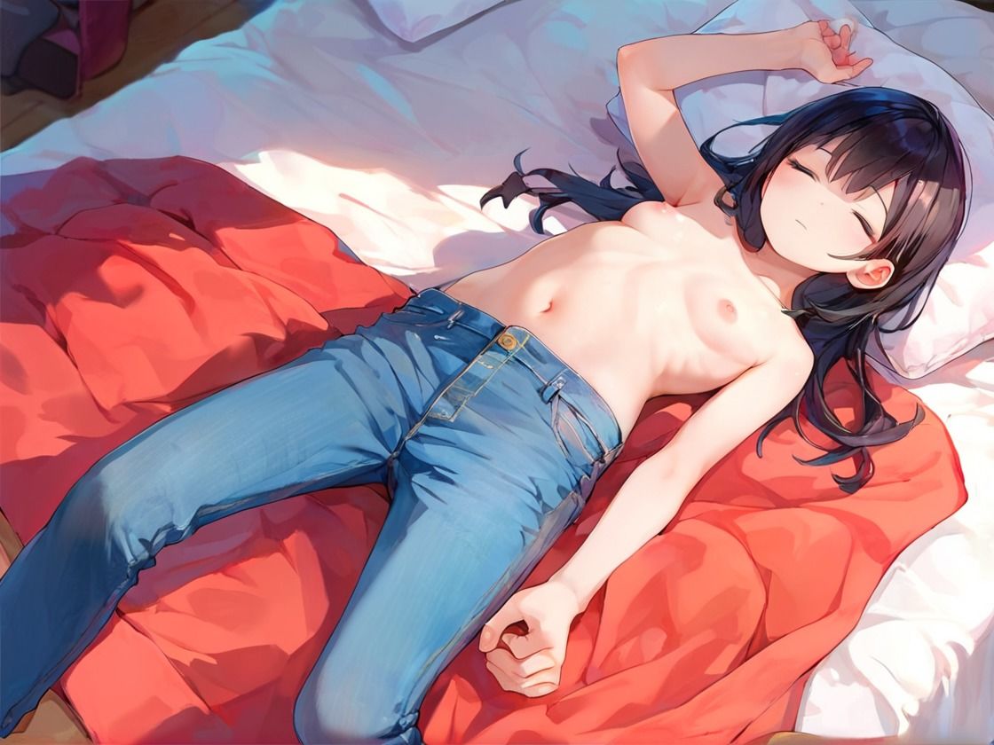 まんすじ丸見えのロリマンコに種付 - サンプル画像 3