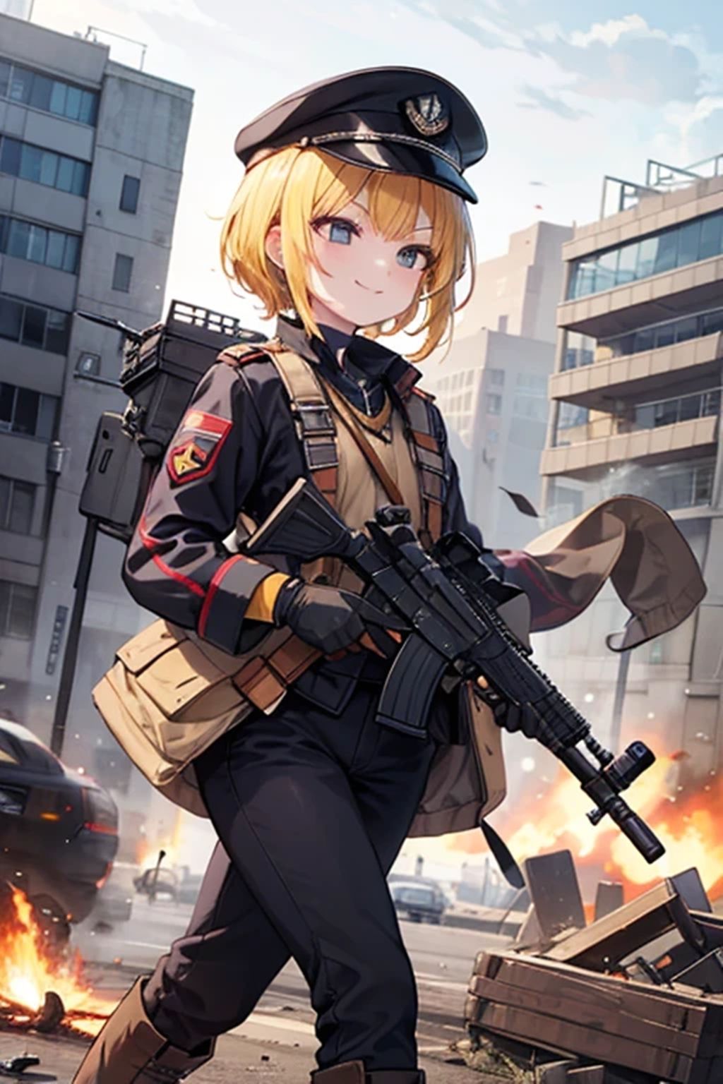 美少女軍人の性欲処理係 - サンプル画像 5