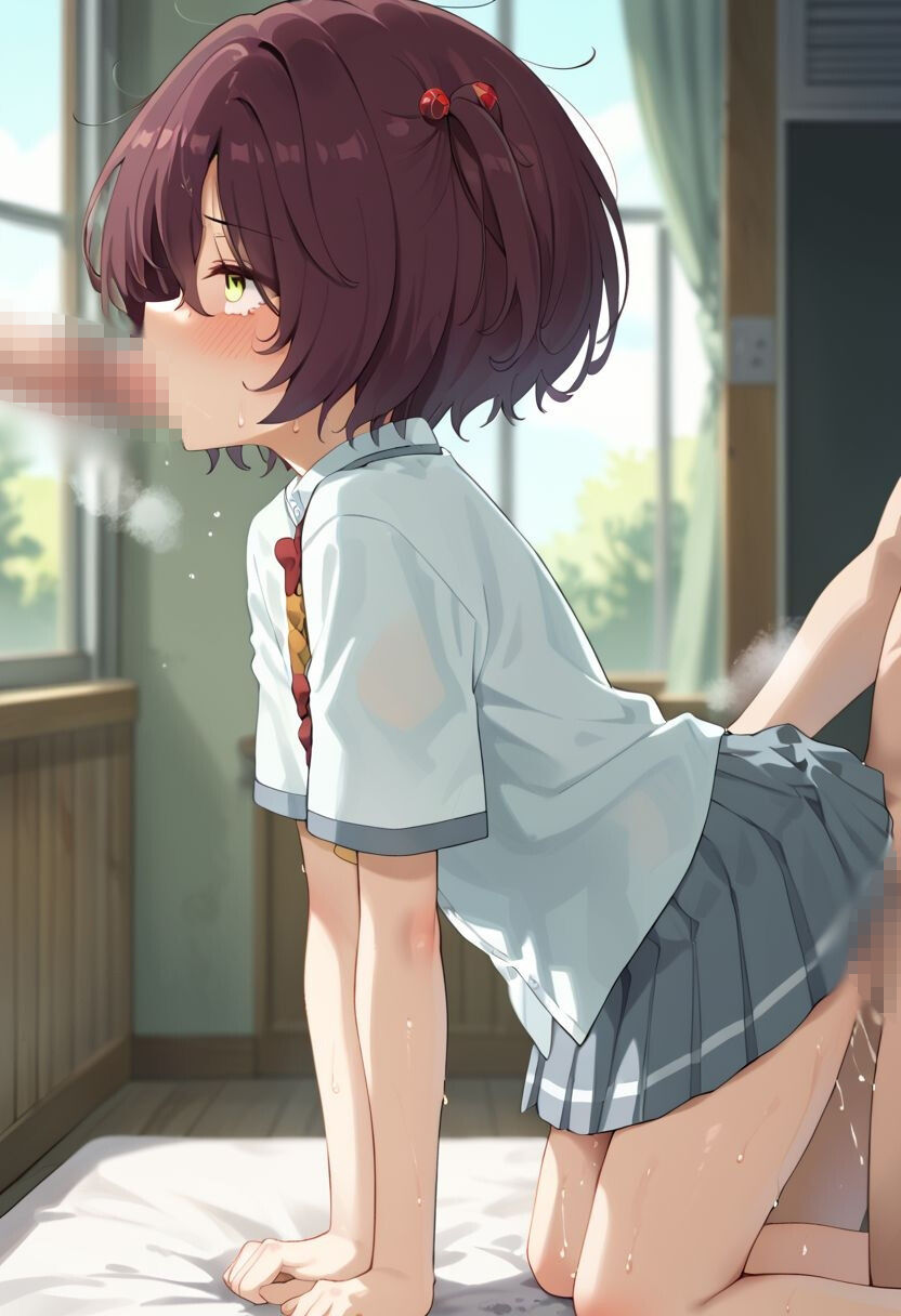 ヒロイン乱交BOX〜コ●リ（制服編）〜 - サンプル画像 5