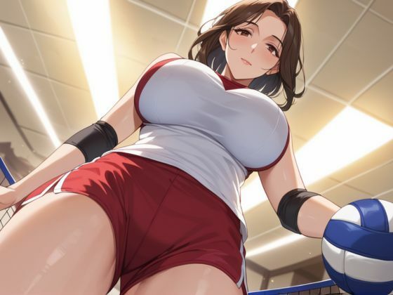 人妻絶頂〜ママさんバレー部員は性欲おばけ〜 - サンプル画像 2