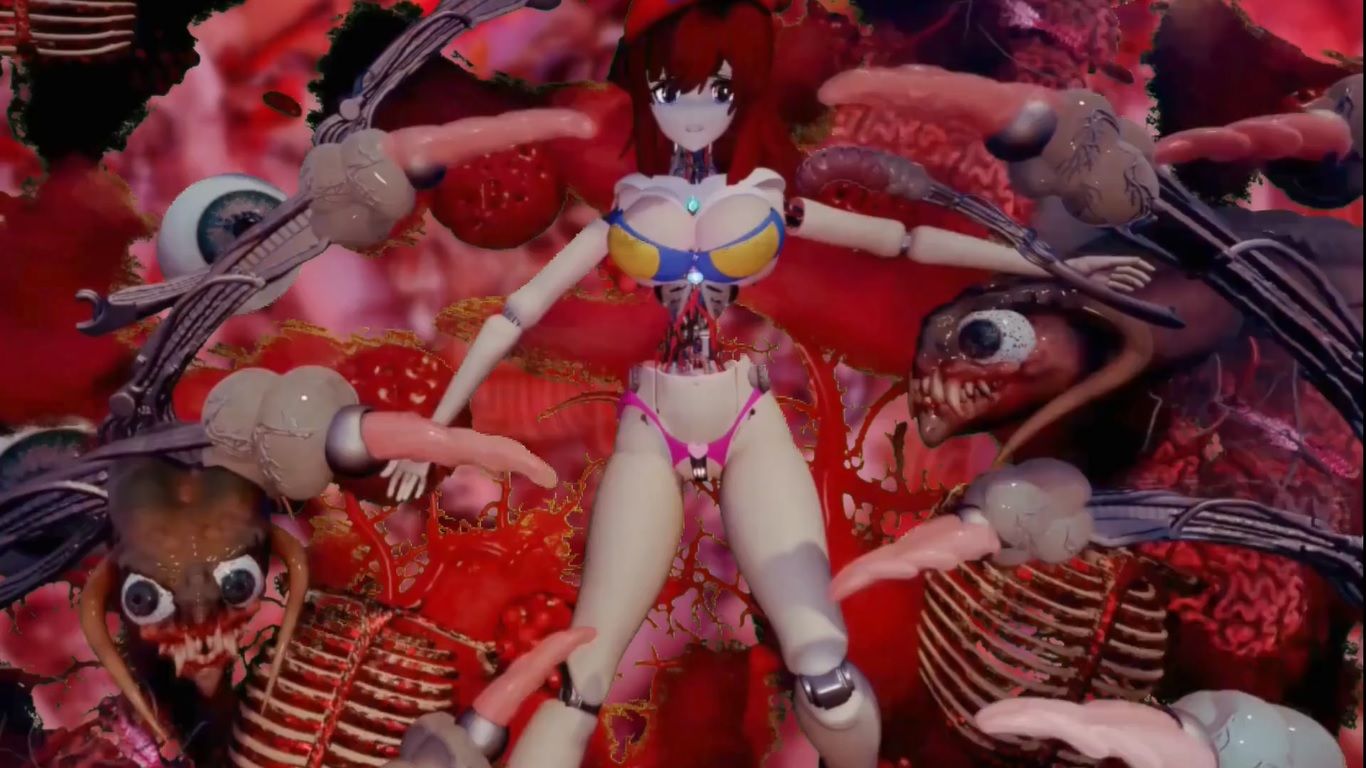 アゼットちゃんの触手エッチ2025年4月成果物Vol4 - サンプル画像 1