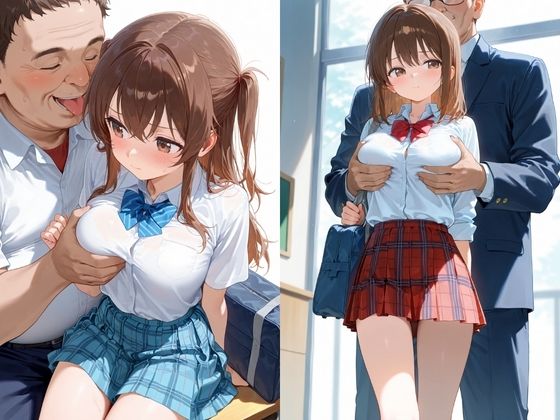 学園のアイドル揃いの図書委員を、性処理玩具オナホール調教！ - サンプル画像 2