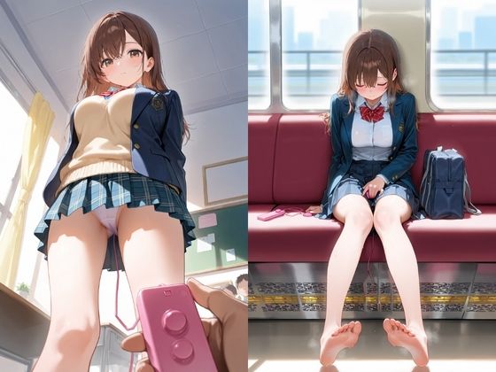 学園のアイドル揃いの図書委員を、性処理玩具オナホール調教！ - サンプル画像 4