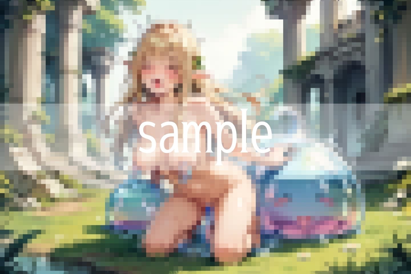 Hなスライムたちの触手SEXでイッちゃいますっ！ - サンプル画像 4