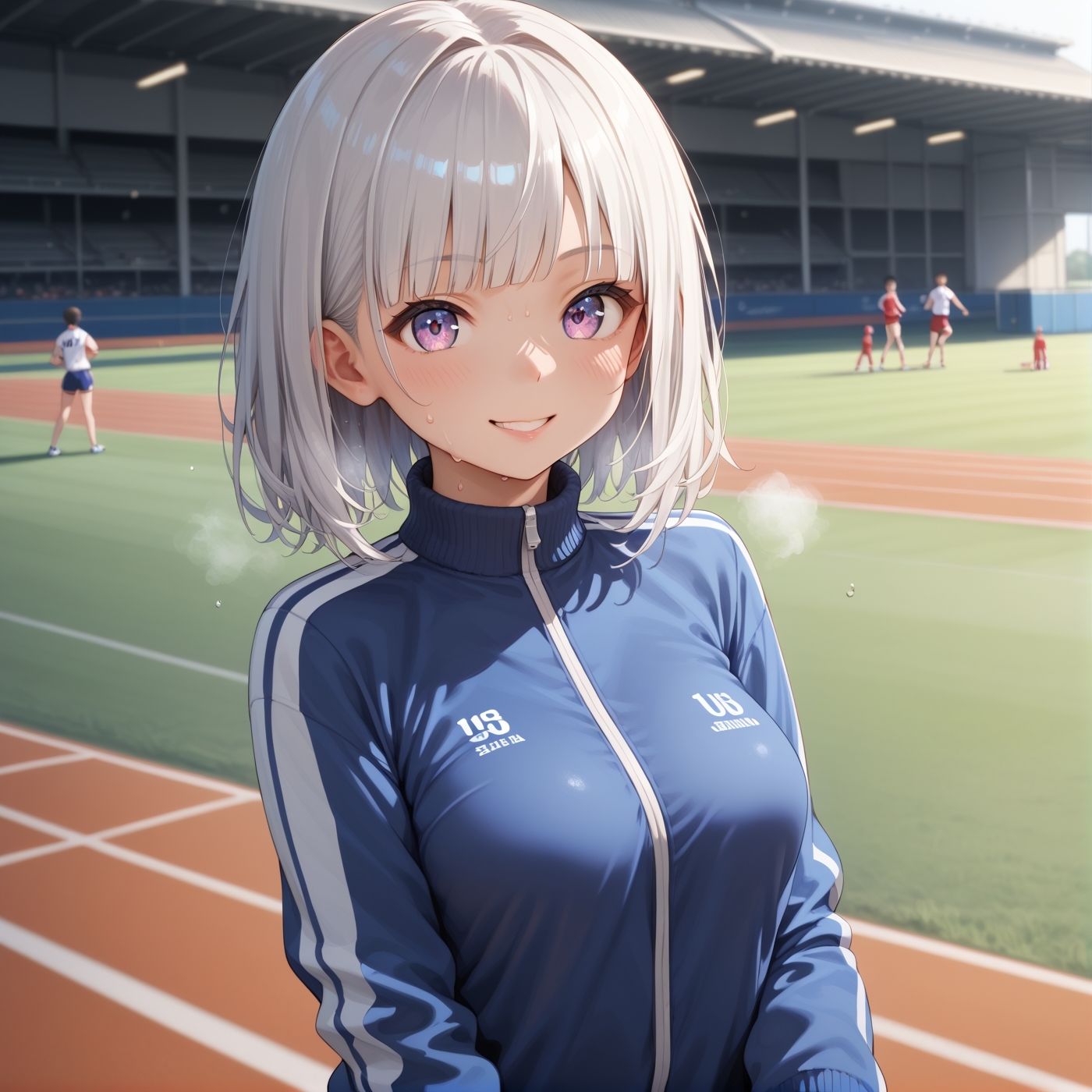 学園性活！クールダウンに手伝って！陸上部 - サンプル画像 10