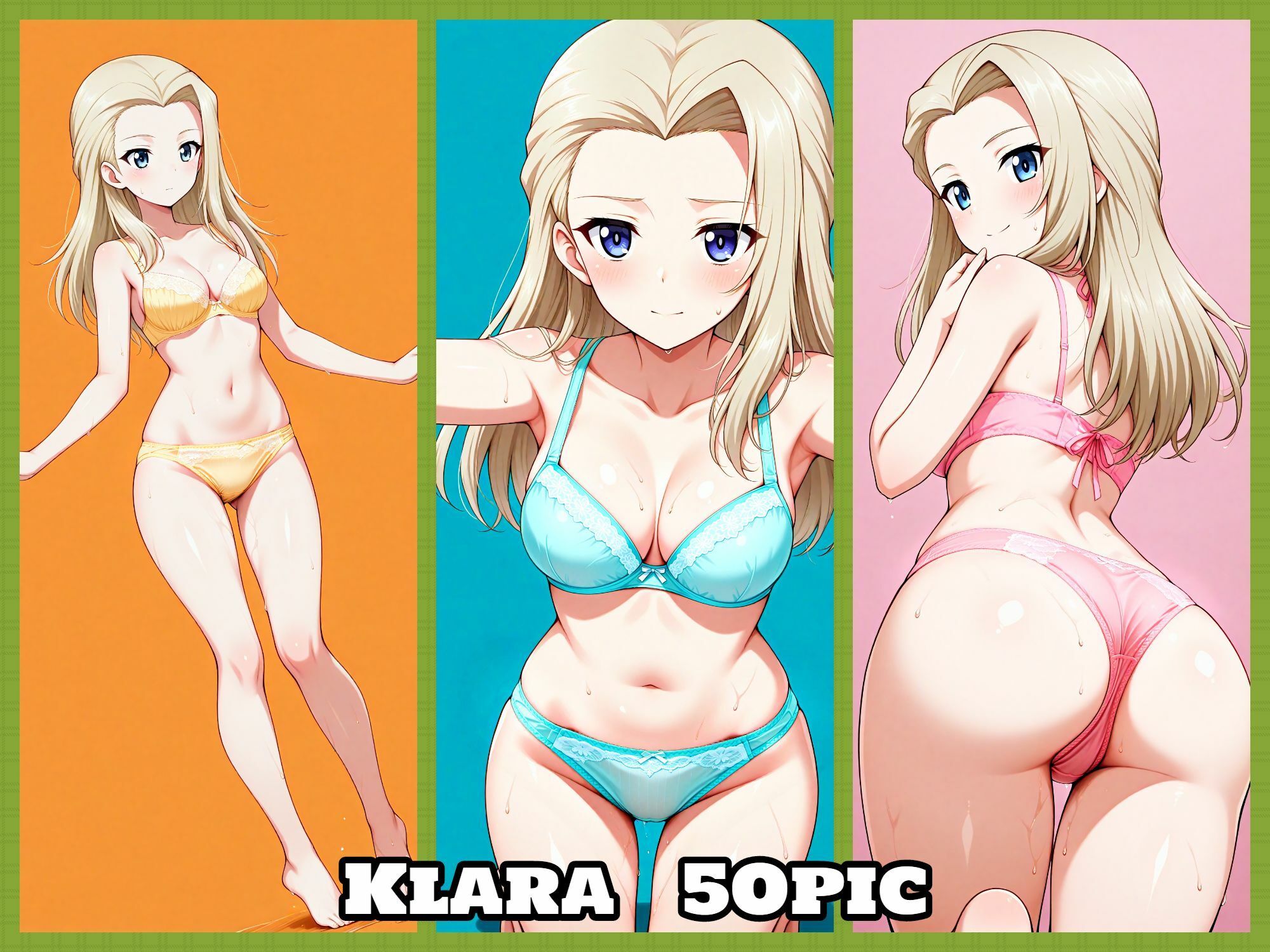 Girls underwear panties and bra プラウダ編 - サンプル画像 5