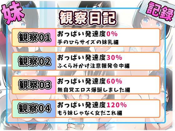 妹成長観察日記〜ただ記録するだけだったはずなのに〜【綾瀬りこ編】 - サンプル画像 9