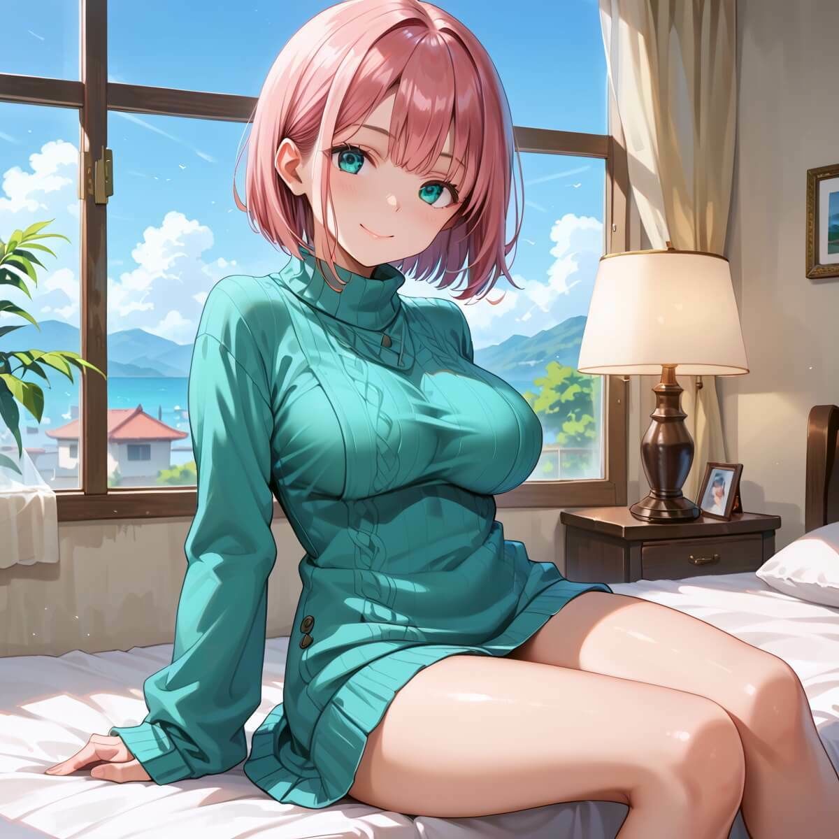 彼女の部屋で初めてのお泊り〜初彼女とどきどきお泊りデート〜3【厳選CG150枚収録】 - サンプル画像 3