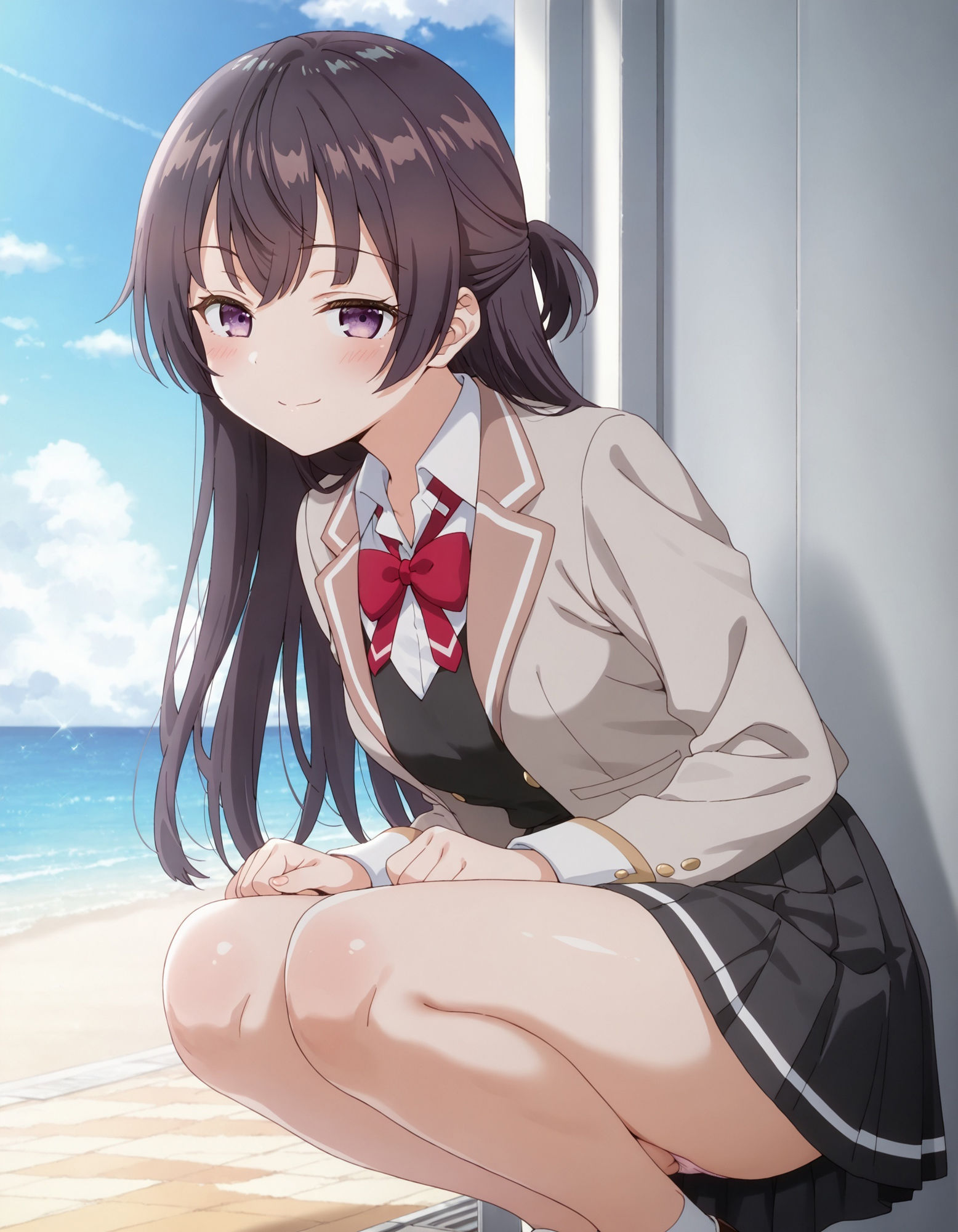 周〇有希のパンチラ〜制服編〜 - サンプル画像 2