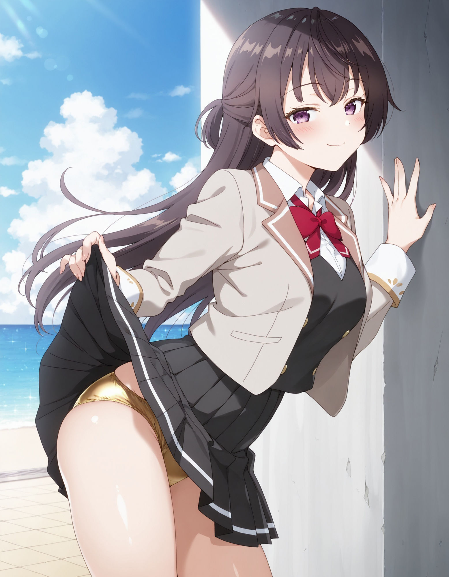 周〇有希のパンチラ〜制服編〜 - サンプル画像 3