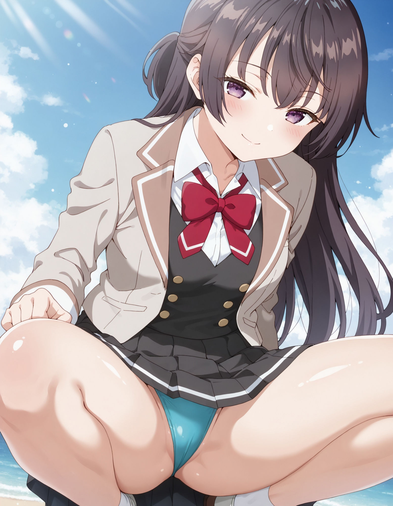 周〇有希のパンチラ〜制服編〜 - サンプル画像 8