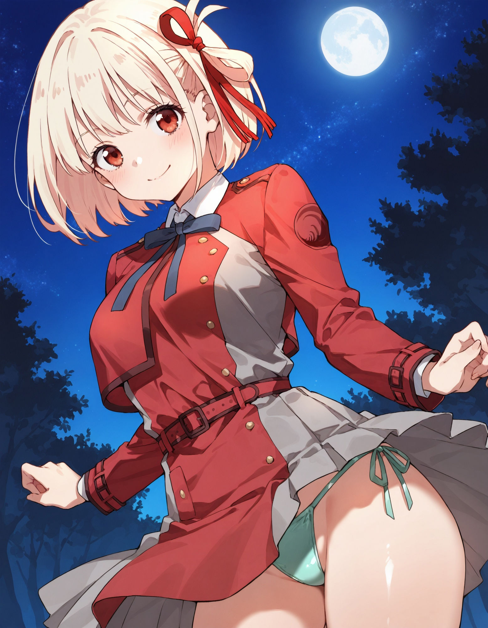 錦〇千束のパンチラ〜リ〇リス服編〜 - サンプル画像 2