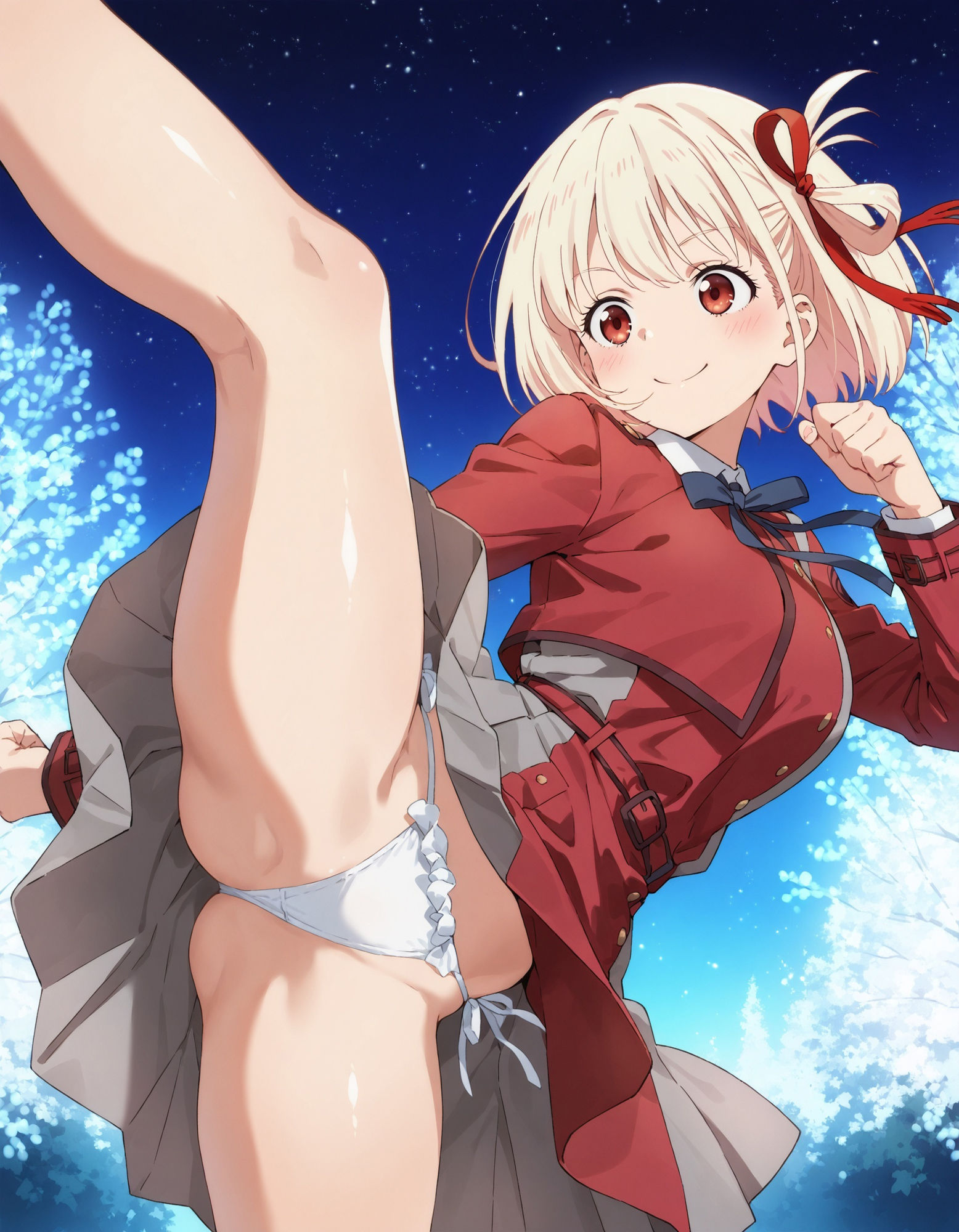 錦〇千束のパンチラ〜リ〇リス服編〜 - サンプル画像 4