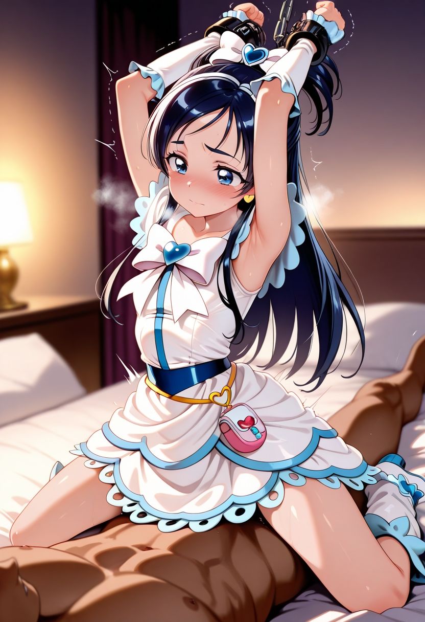 新・あの変身ヒロインのメス堕ち種付けSEX〜キュ〇ホワイト編〜 - サンプル画像 2