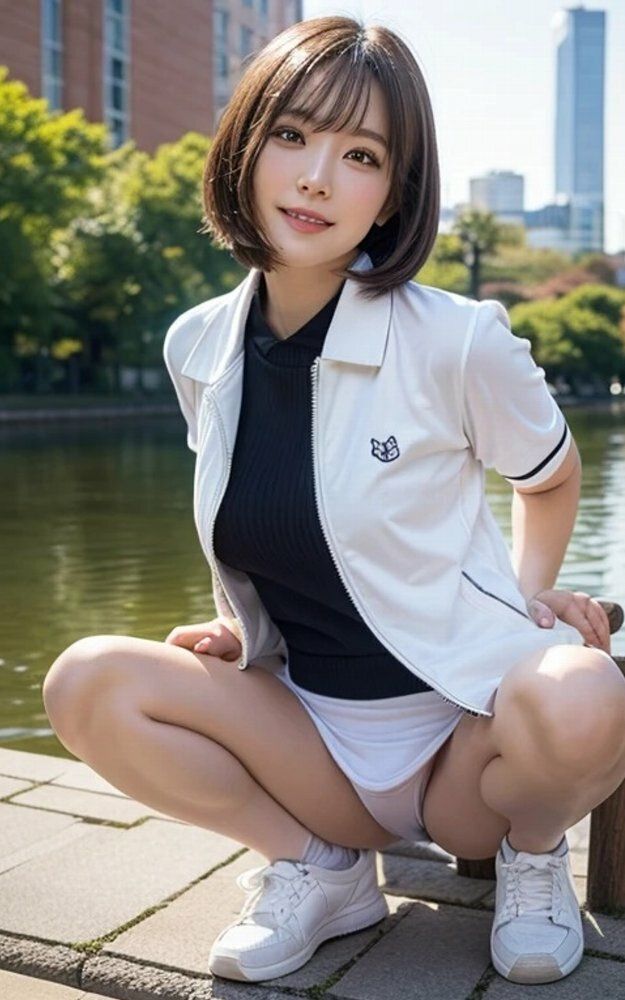 女子大生不忍池パンチラ画像集 - サンプル画像 6