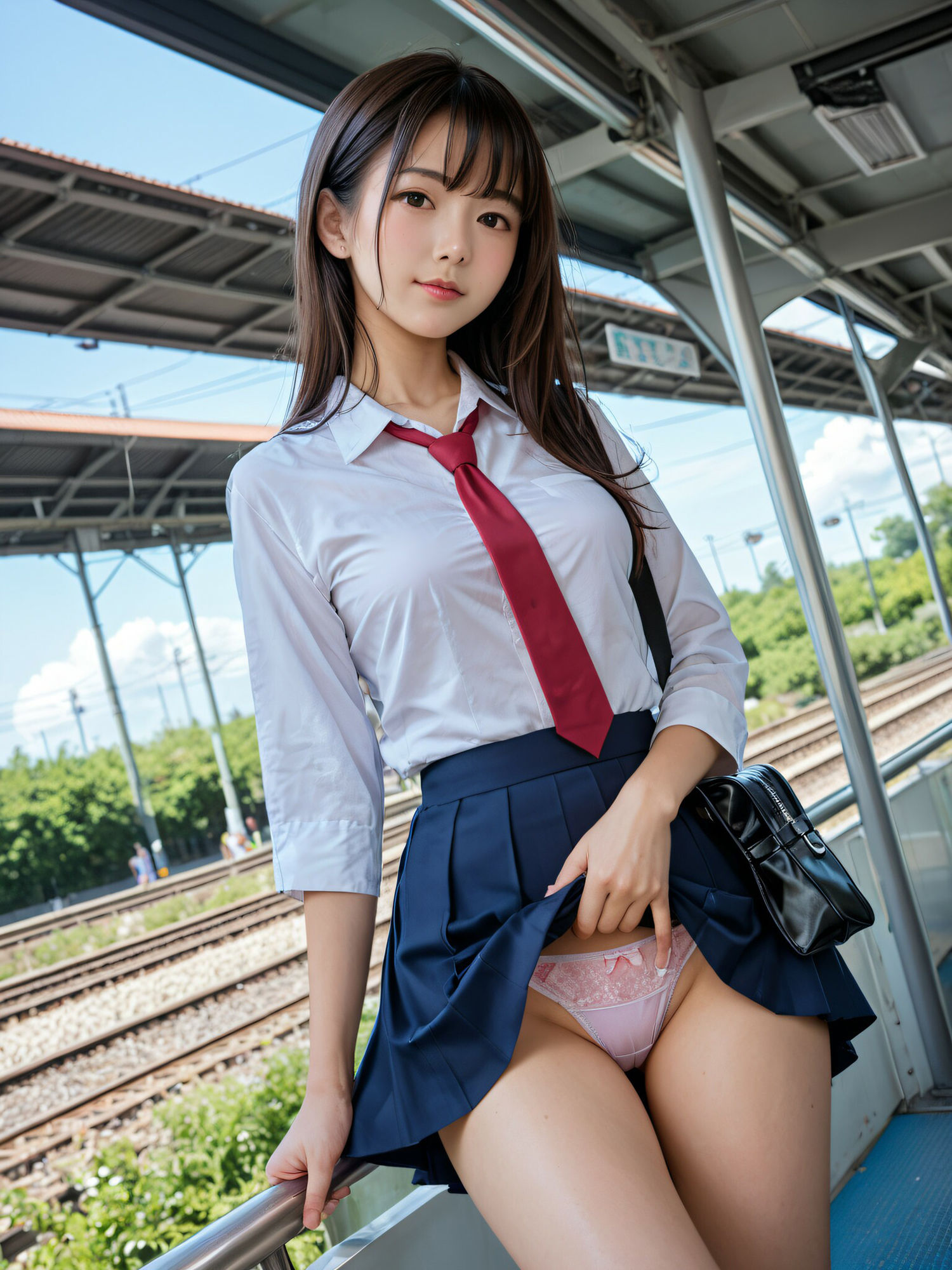 彼女の通学パンツ - サンプル画像 7