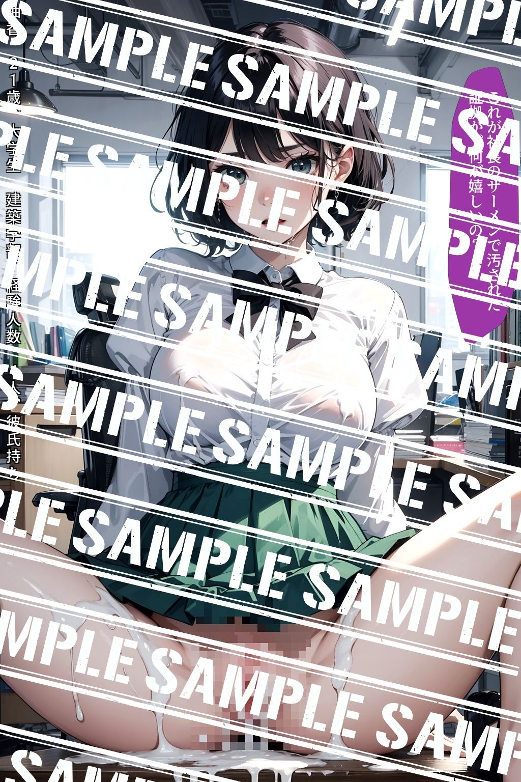 バイト先で初めての中出し〜社長専用の肉便器〜 vol.1 - サンプル画像 1