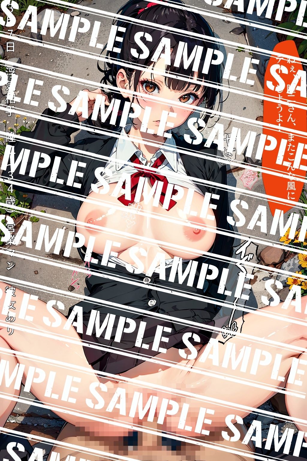 清楚でポニーテールの似合うコスプレ好きの僕の彼女さゆり（21歳）が実はただのビッチだった件 〜制服編vol.3（最終巻）〜 - サンプル画像 10