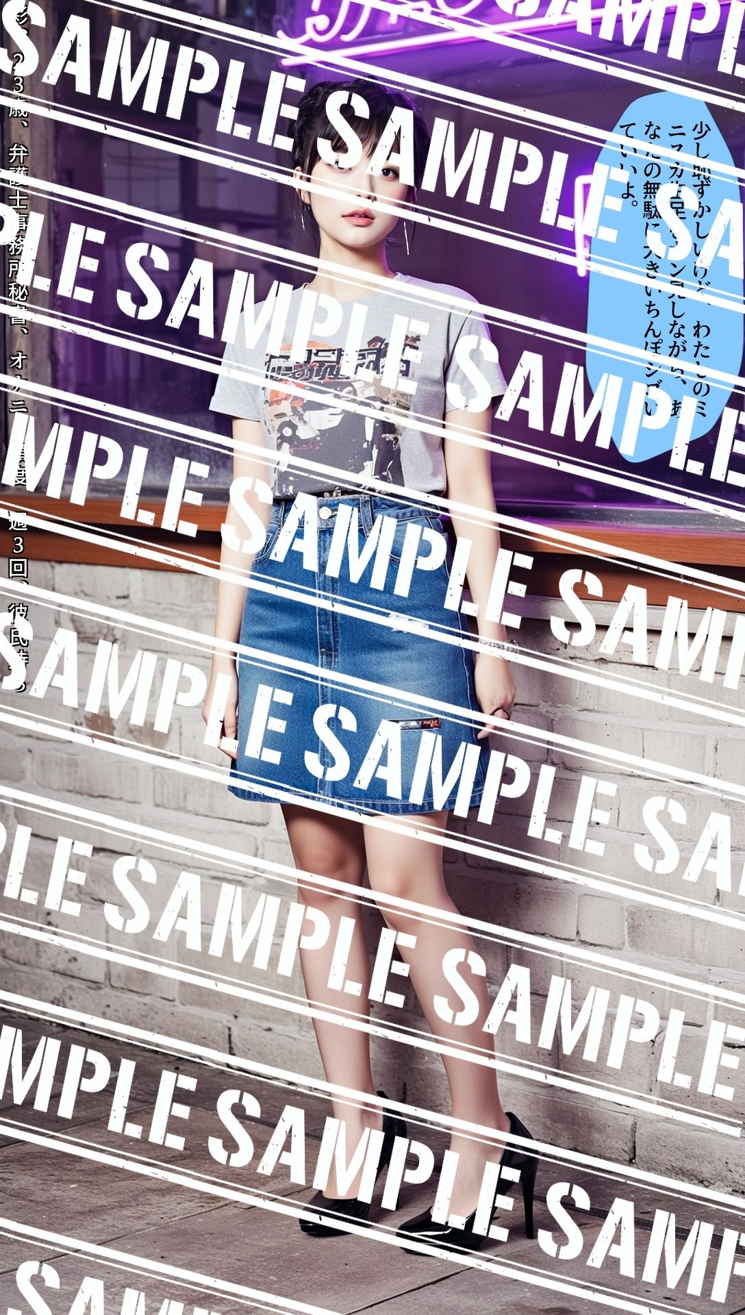 ミニスカデニムの甘い罠〜生足フェチをロックオン〜 vol.2 - サンプル画像 5