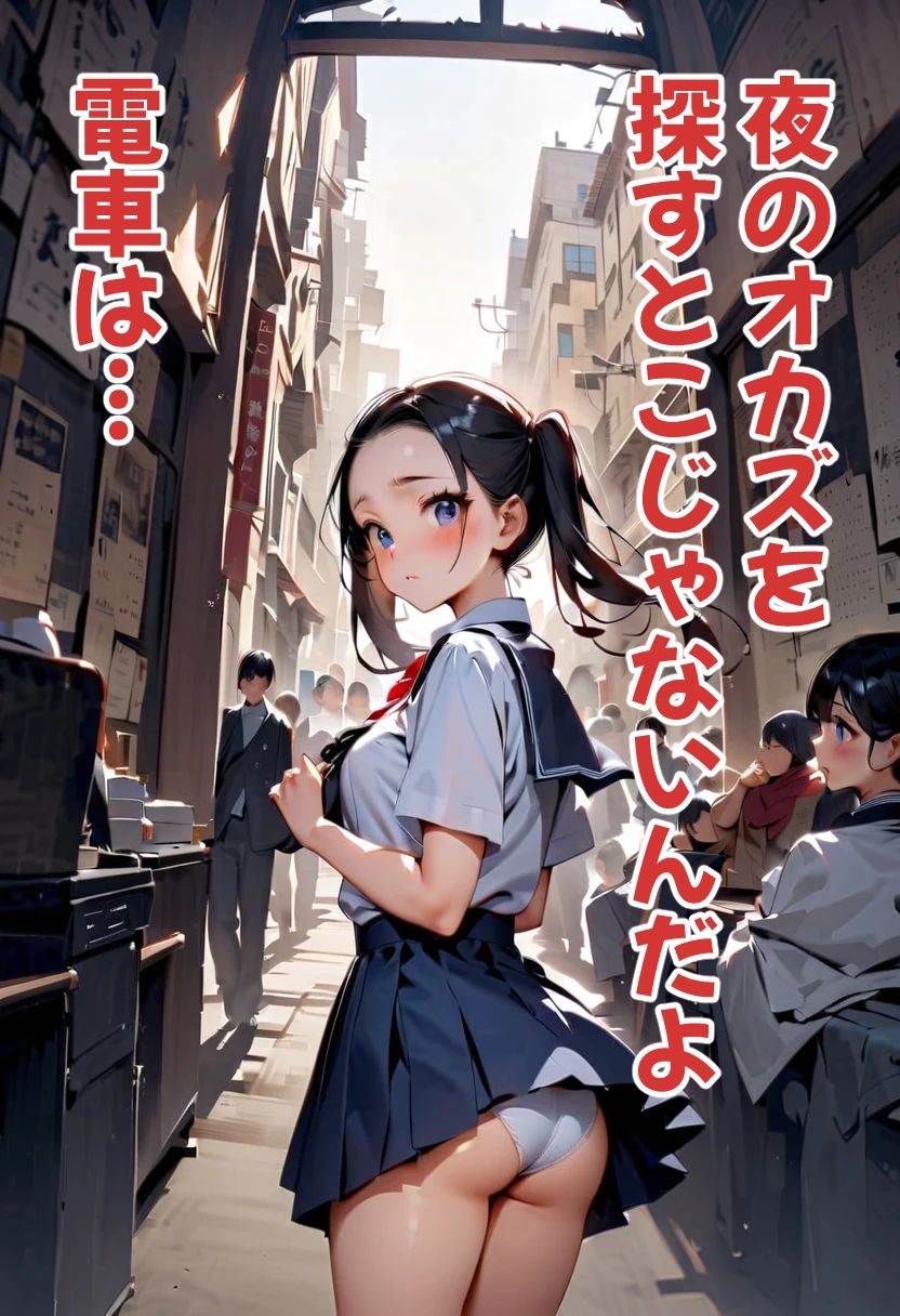 足刈がイク！  パンチラ電車編 - サンプル画像 10