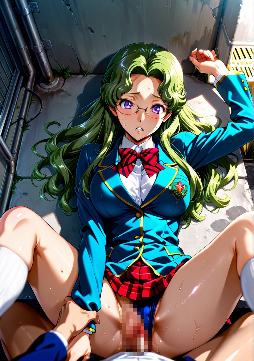 クラスの一軍女子 ニーナ・アインシュ〇イン は発情期 - サンプル画像 3