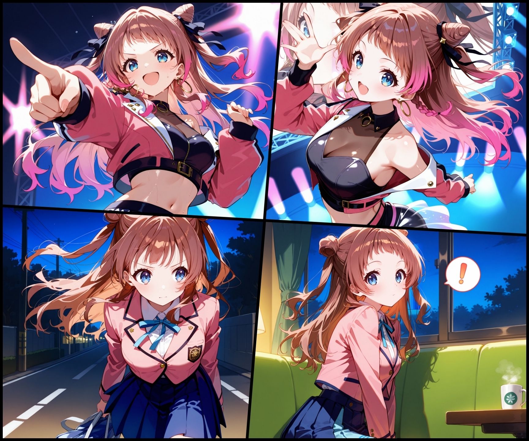 狙われたアイドル 花〇咲季編 - サンプル画像 1