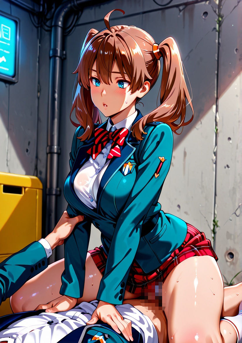 クラスの一軍女子 ミク は発情期 - サンプル画像 3