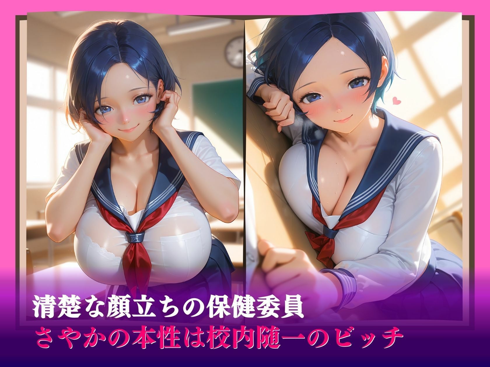 どすけべ保健委員〜淫らな本性〜「とりあえず生で（はーと）」 - サンプル画像 3