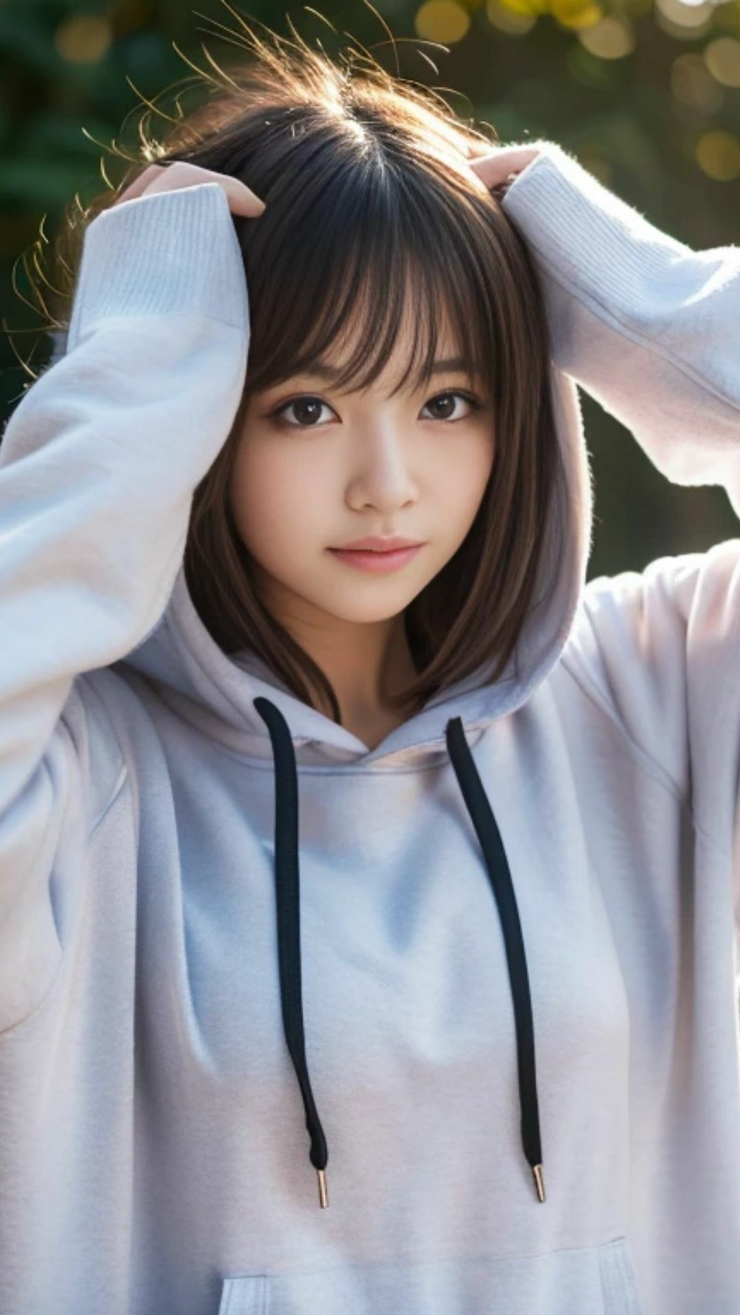 「寝起き彼女 - 甘く無防備な朝」 - サンプル画像 1