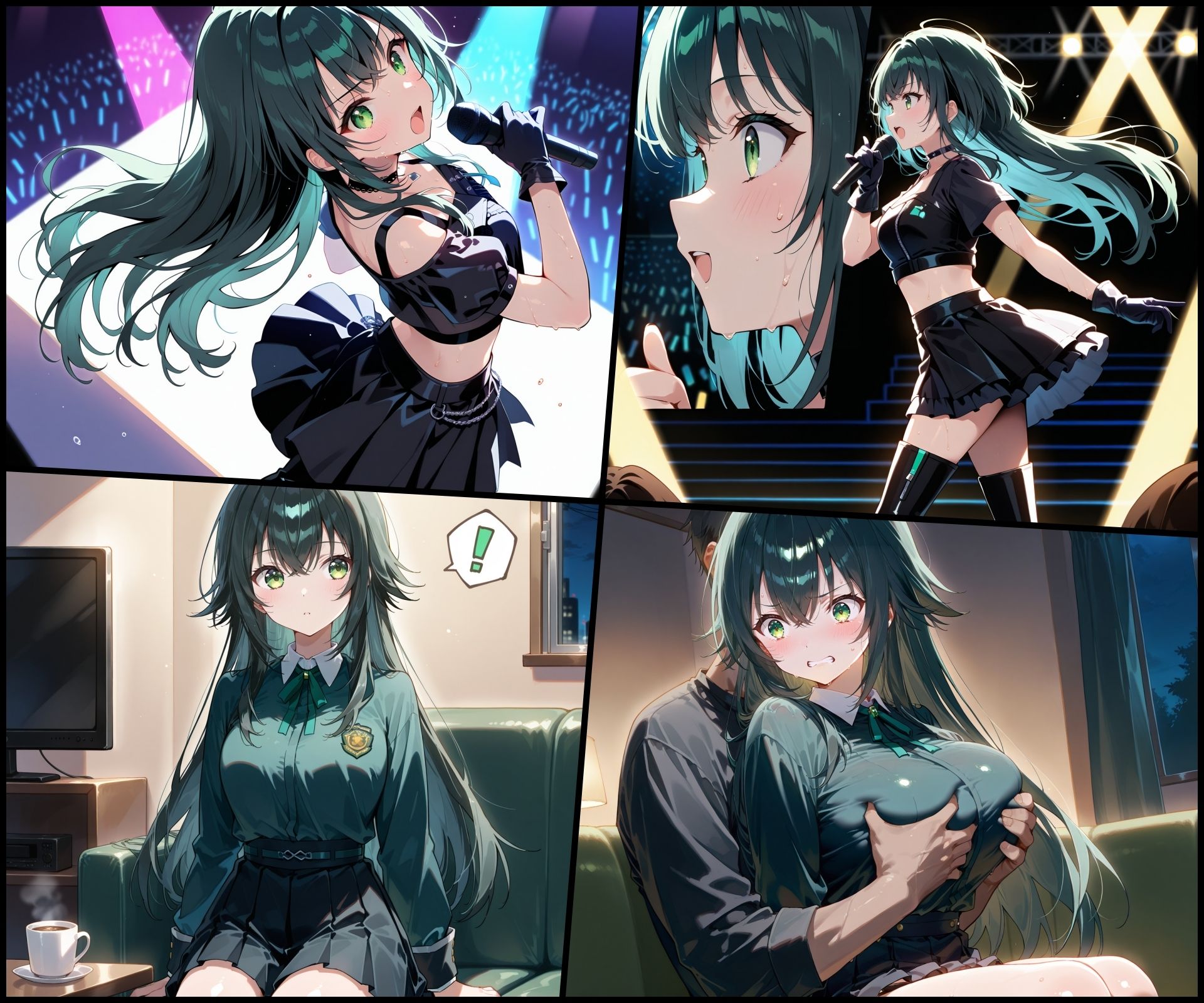 狙われたアイドル 月〇手毬編 - サンプル画像 1