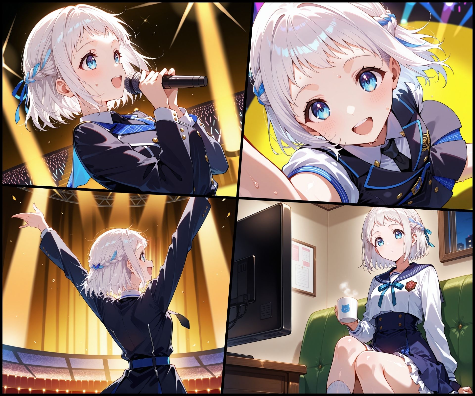 狙われたアイドル 葛〇リーリヤ編 - サンプル画像 1