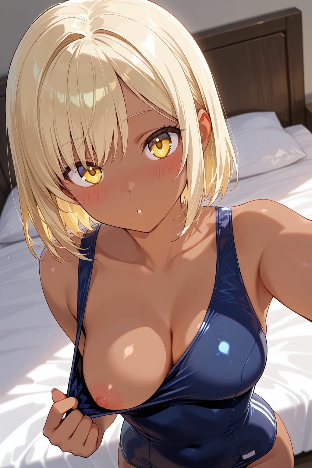 スク水種付け性活 〜双子ギャル 編〜 256枚 - サンプル画像 6