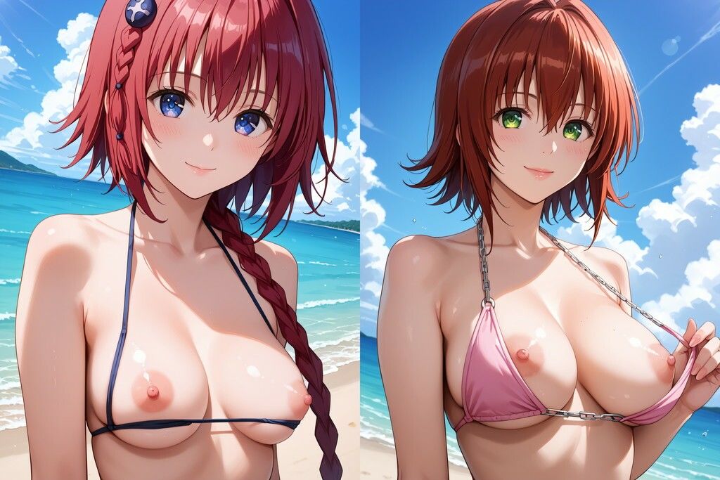 ハレンチ！とらぶるビーチ3 - サンプル画像 1