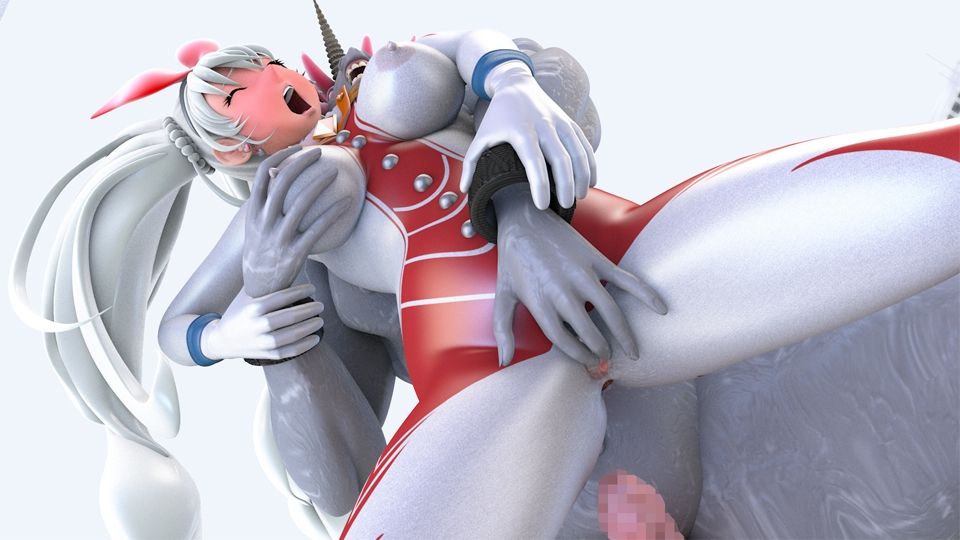 光の女神メロディナVSユニコーン星人・仲間の目の前で - サンプル画像 1