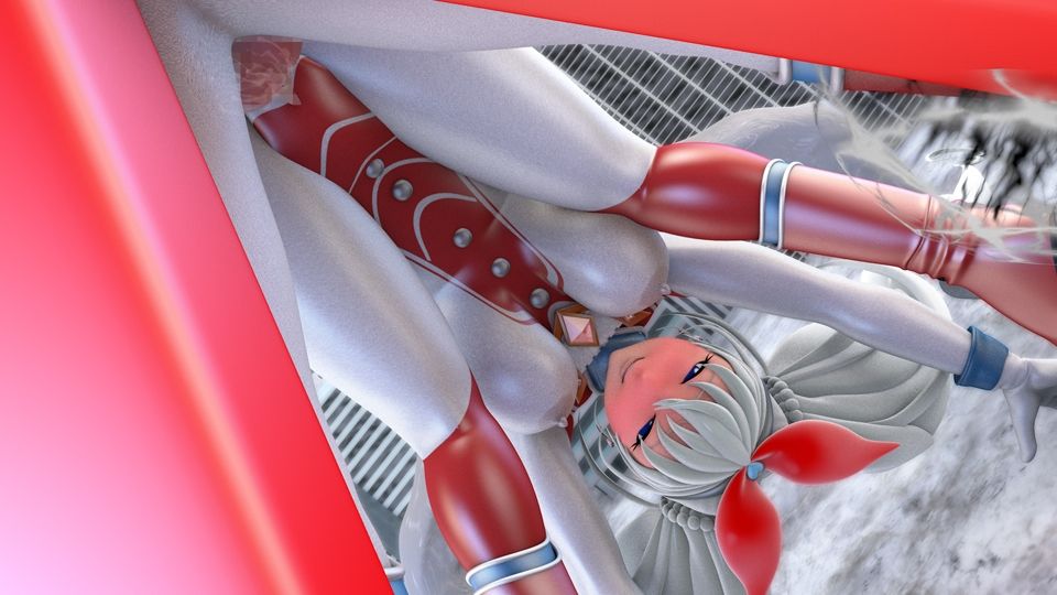 光の女神メロディナVSユニコーン星人・仲間の目の前で - サンプル画像 3