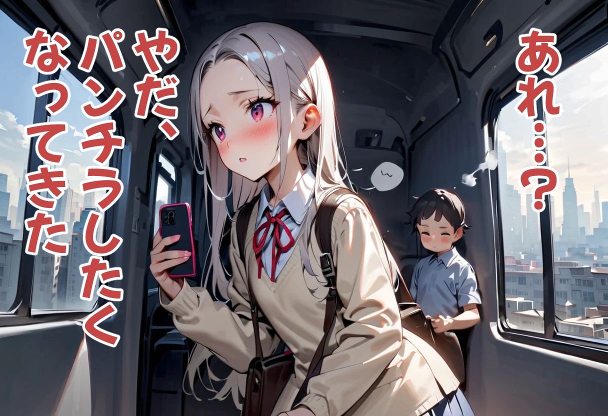 足パパがイク！  パンチラ電車編 - サンプル画像 4