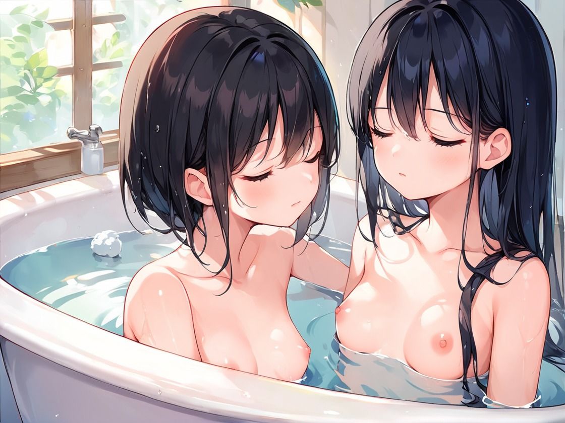 幼馴染レズカップル - サンプル画像 2