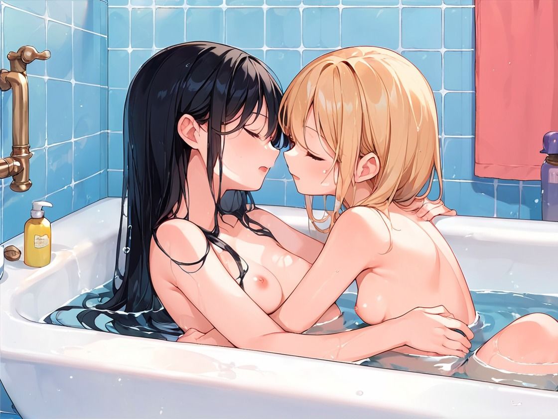 幼馴染レズカップル - サンプル画像 4
