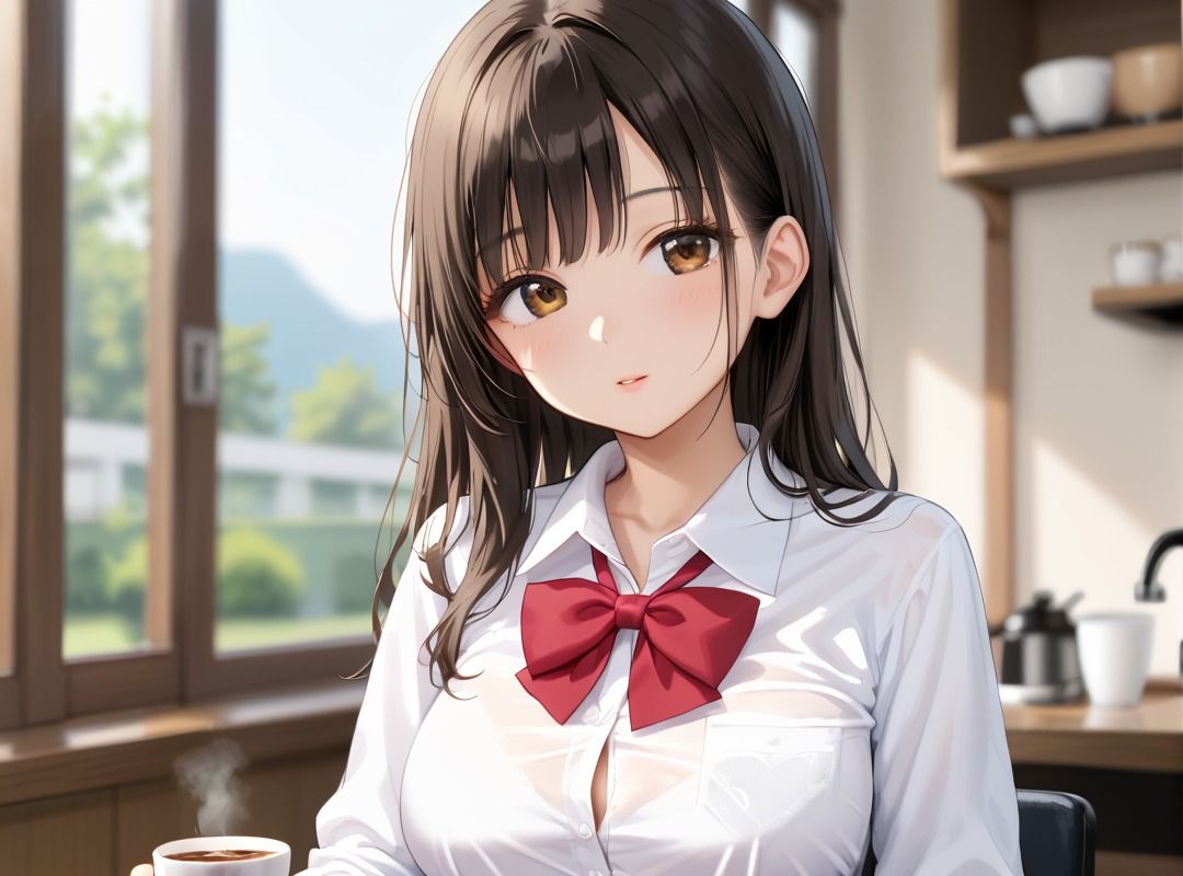 放課後の秘密の性指導1 - サンプル画像 1