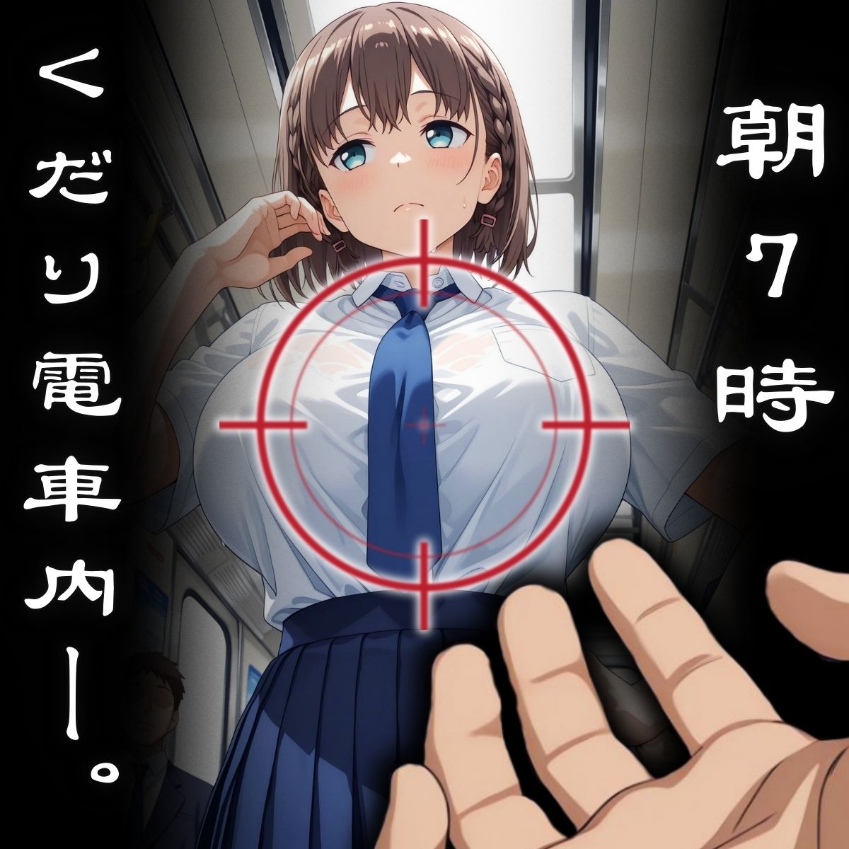 たわわな通学列車 - サンプル画像 1