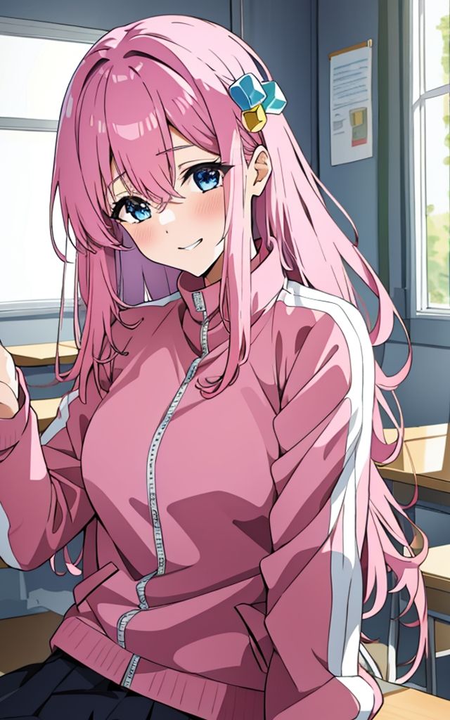 ピンクジャージなぼっちちゃん！ - サンプル画像 1